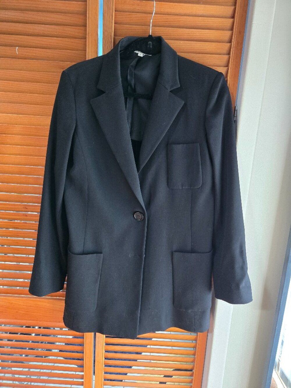 Oscar Del La Renta Vintage Wool Blazer